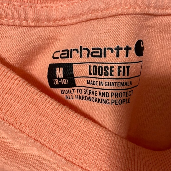 Carhartt pink/coral loose fit t-shirt - Picture 3 of 3